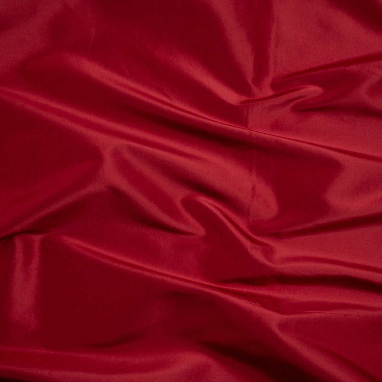 1 Yard Premium Silk Taffeta Fabric in Rhubarb Solid Silk 54 Inch Wide